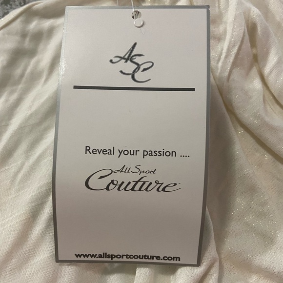 NWT Vintage Y2K NFL Indianapolis Colts Rhinestone Embroidered Babydoll Blouse - Picture 4 of 8